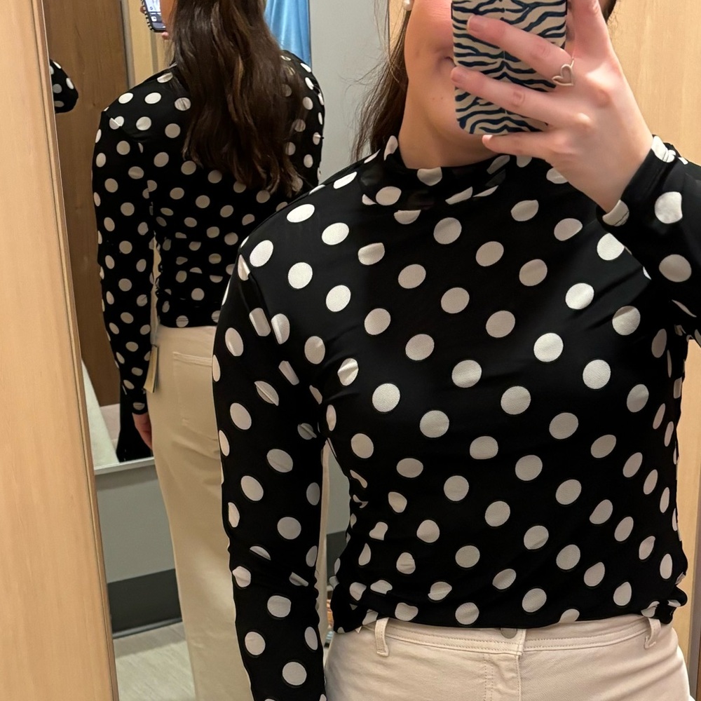 TARGET POLKA DOT TOP